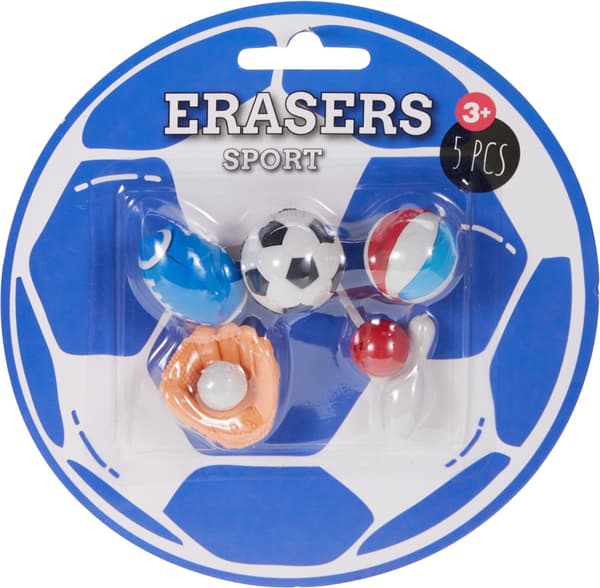 Suddgummiset 5 delar Sports