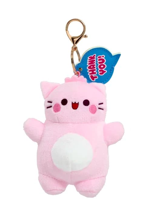Pembe Nyckelring Plush 12cm Thank You
