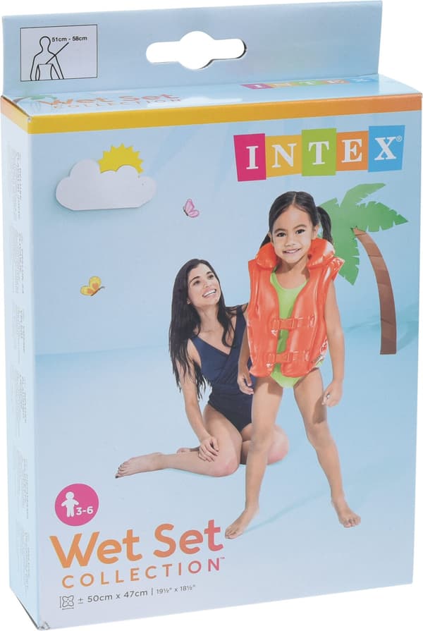 INTEX Svømmevest 3-6 år