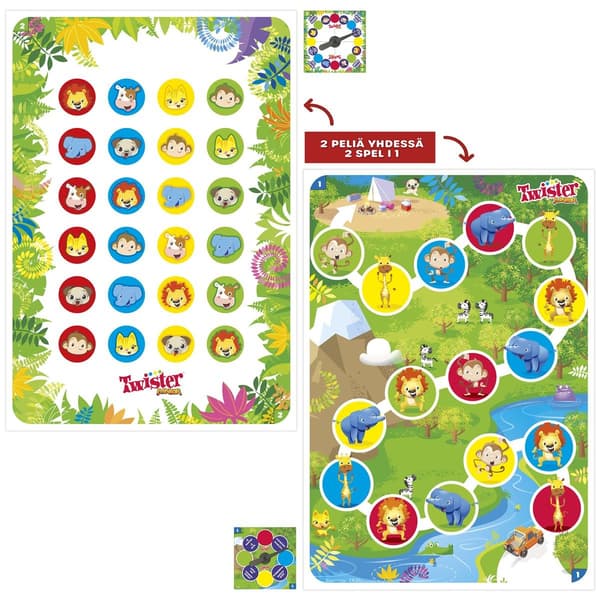 Twister Junior 2 i 1 Spel SE/FI