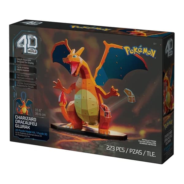 Pokemon 4D Build Palapeli Charizard 39.6cm