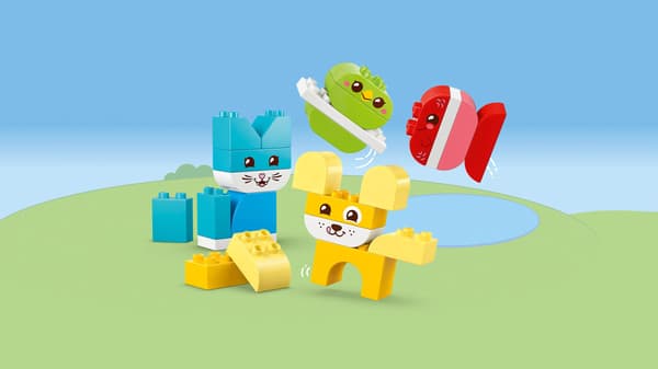 LEGO® DUPLO 3 i 1 Kreative søde kæledyr 10477
