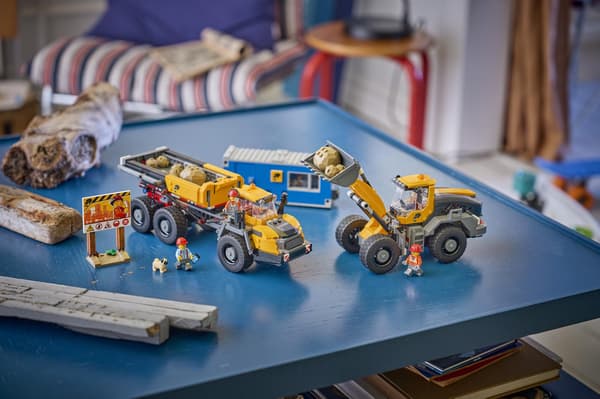 LEGO® City Dumper og frontlæsser 60494