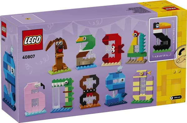 LEGO® Fødselsdagsnumre 40807