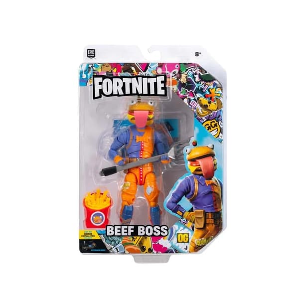 Fortnite Hahmo 15cm Beef Boss Boss Burger