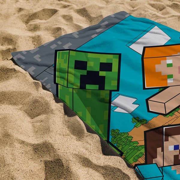 Minecraft Håndklæde 70x140cm 12982
