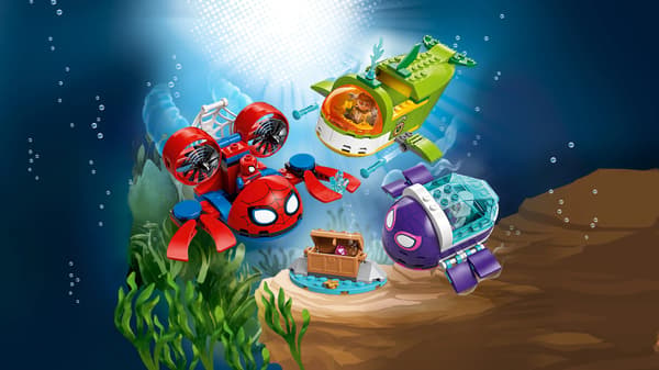 LEGO® Marvel Spidey: undervattensfarkoster 11207