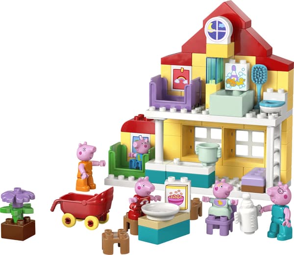 LEGO® DUPLO® Peppa Possun perhetalo 10467