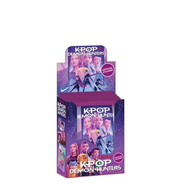 K-Pop Demon Hunters Stickers 5-Pack Hel display 40st boosters