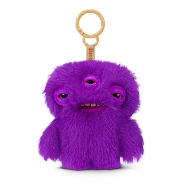 Fuggler Keyring s6 Annoyed Alien Purple
