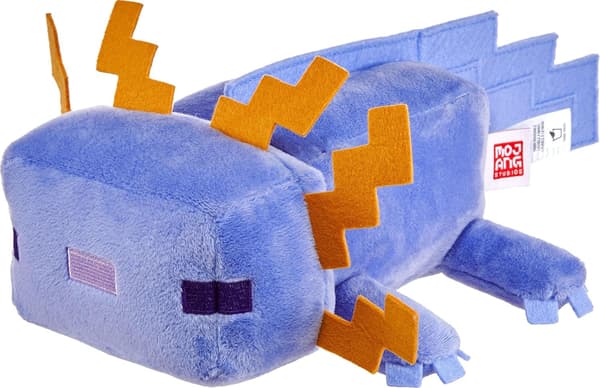 Minecraft Plush Blue Axolotl