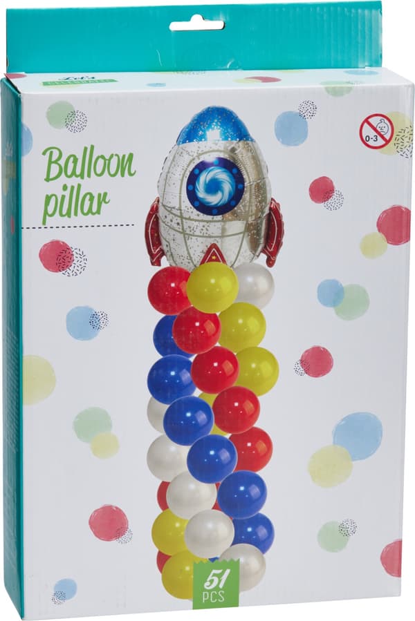 Ballongpelare Raket