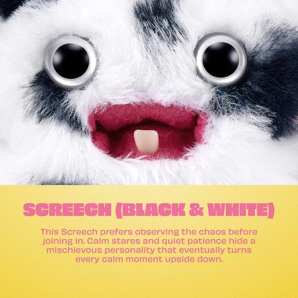 Fuggler Baby Fugg Screech Edition (Black & White)