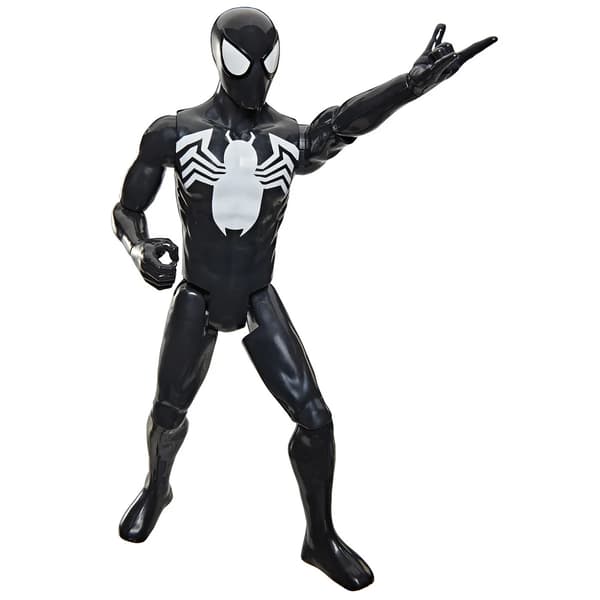 Marvel Spiderman Titan Series Black Suit Spider-Man