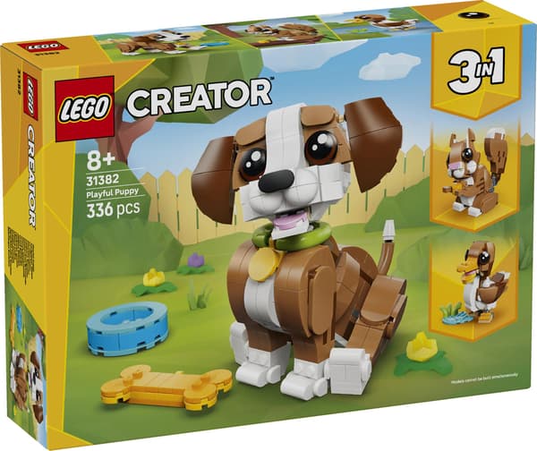 LEGO® Creator Söta djur: lekfull valp 31382