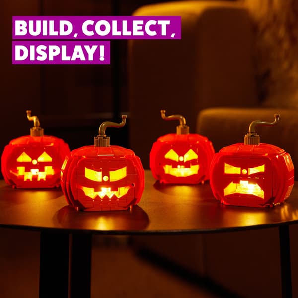 Max Premium Halloween LED Græskar Snedig B