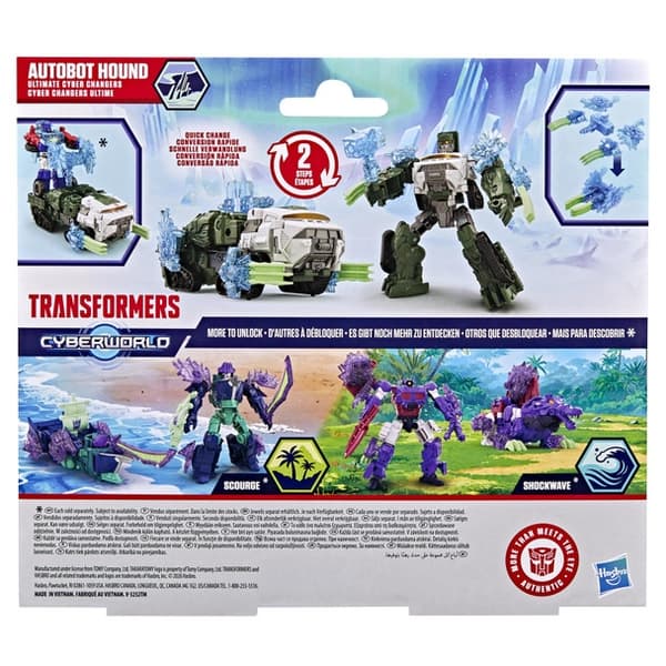 Transformers Cyberworld Ultimate Cyber changer Autobot Hound