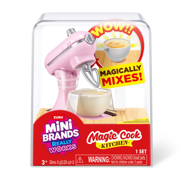 Mini Brands Magic Cook Kitchen Vaaleanpunainen leivinkone