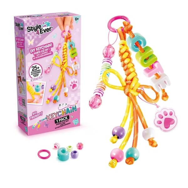 Style 4 Ever Keychain 1-pack DIY Kawaii
