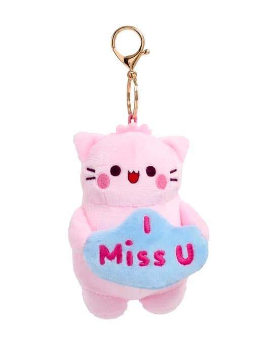 Pembe avaimenperällä Plush 12cm I miss you