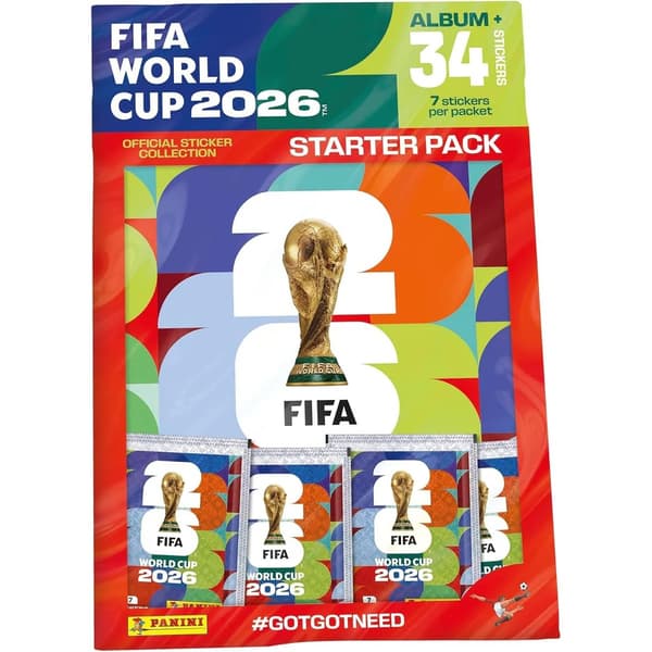 FIFA World Cup 2026 Sticker Starter Pack