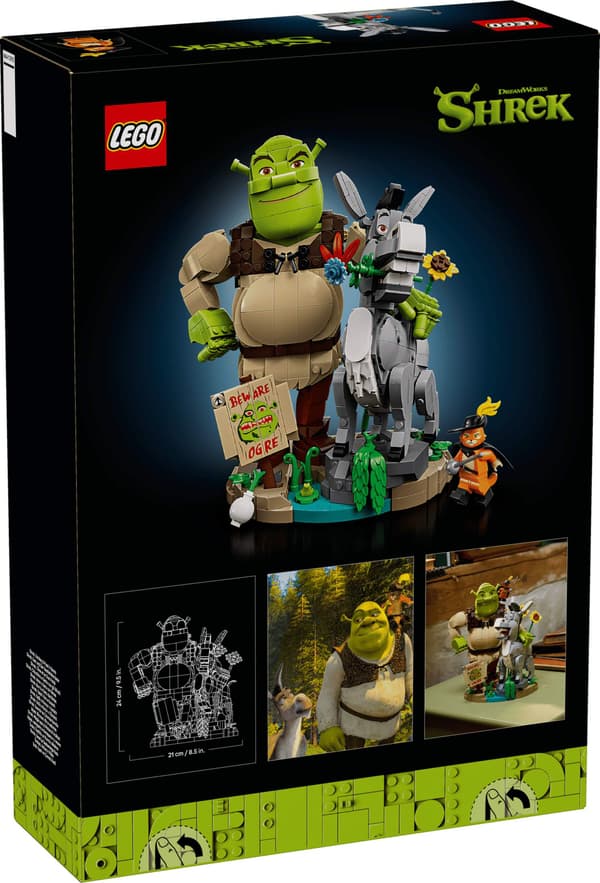 LEGO® Shrek, Æslet og Den Bestøvlede Kat 72423