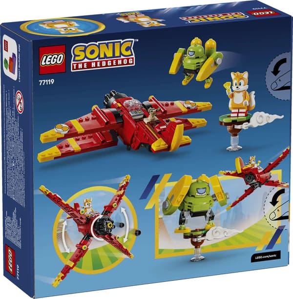 LEGO® Sonic the Hedgehog Tails Tornado-1 77119