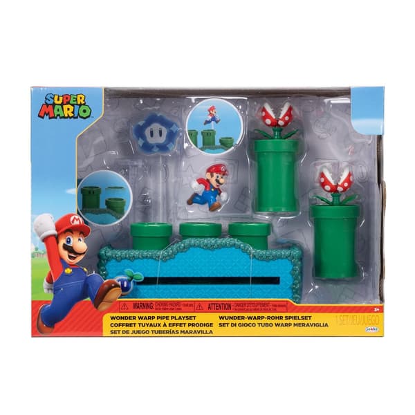 Super Mario Wonder Warp Pipe Lekset
