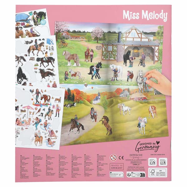 Miss Melody Stickerworld 225+ Stickers