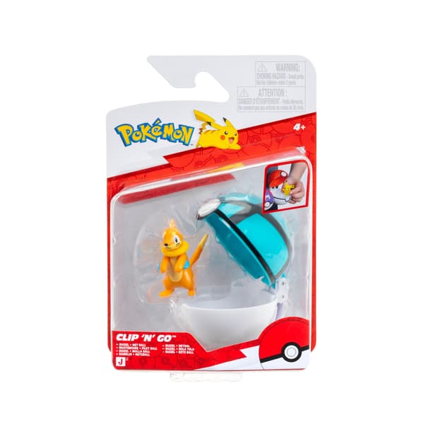 Pokemon Clip n Go Buizel + Net Ball