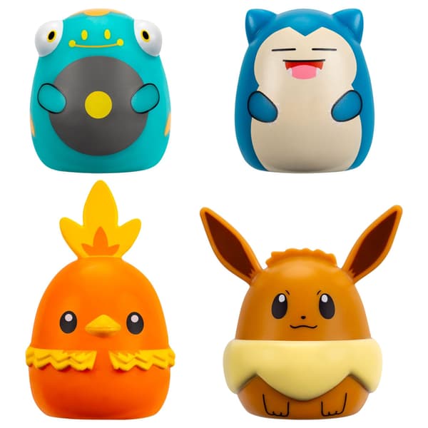 Squishmallows Pokemon Squish-a-longs 4-pak Eevee