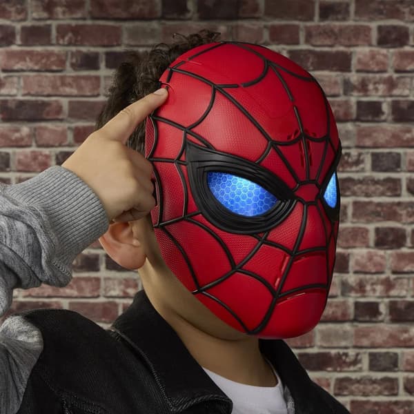 Spiderman Mask med ljud och ljus