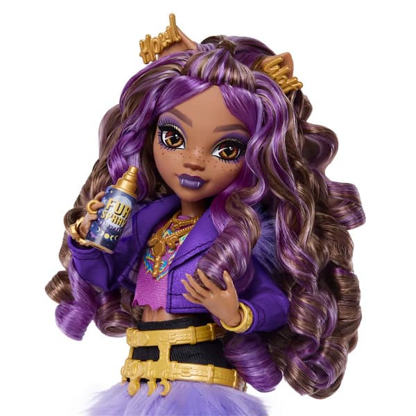 Monster High Docka Clawdeen Wolf med tillbehör