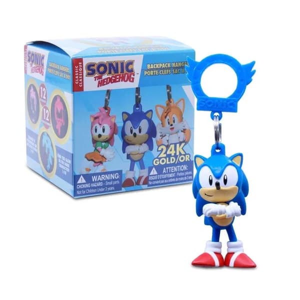 Sonic Backpack Hangers Hahmo