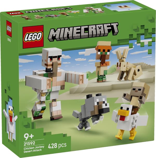 LEGO® Minecraft Ökenattack med hönsryttare 21592