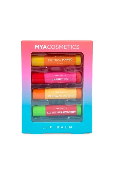 MYA Lip Balm 4-pakkaus