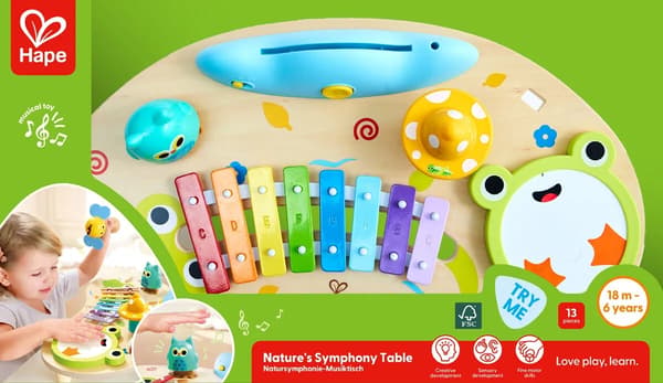 Hape Musiikkipöytä Nature