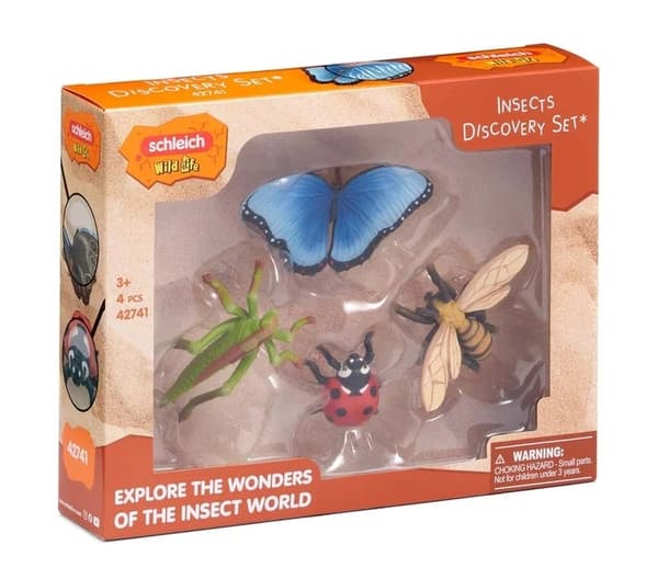 schleich® WILD LIFE Insekter 4-pack 42741