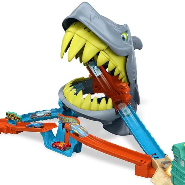 Hot Wheels City Shark Chomp Beach