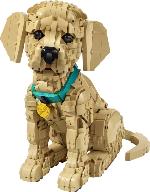 LEGO® Icons Golden retriever-valp 11384