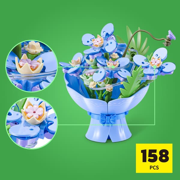 Max Premium Bouquets LED Blå