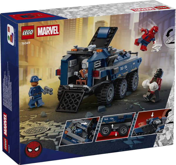 LEGO® Marvel Spider-Manin vankilakuljetusjahti 76349