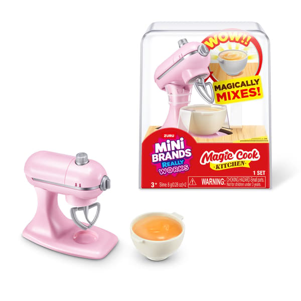 Mini Brands Magic Cook Kitchen Vaaleanpunainen leivinkone