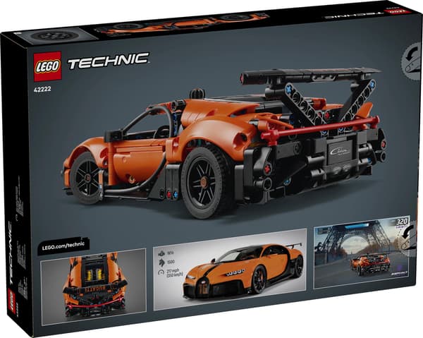 LEGO® Technic Bugatti Chiron Pur Sport hyperauto 42222