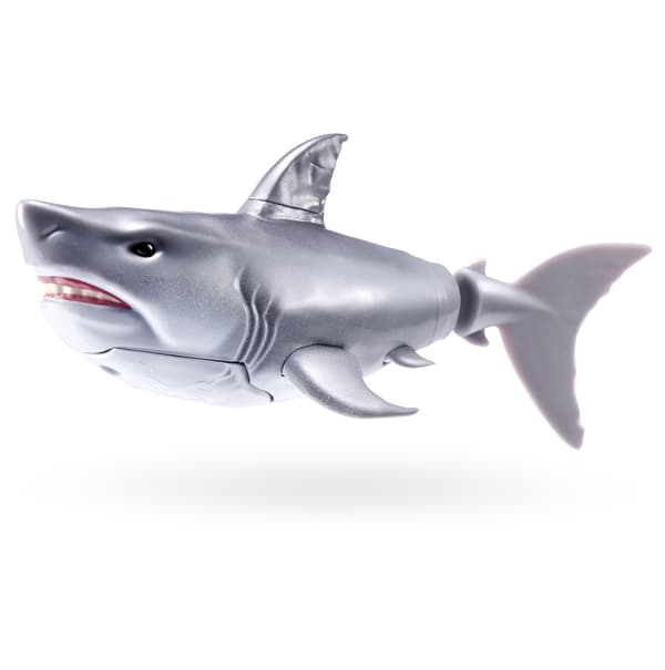 Robo Alive Robo Shark Vaaleanharmaa