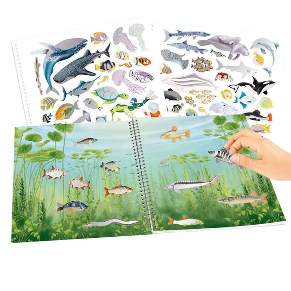 Create your Ocean Life med holografstickers