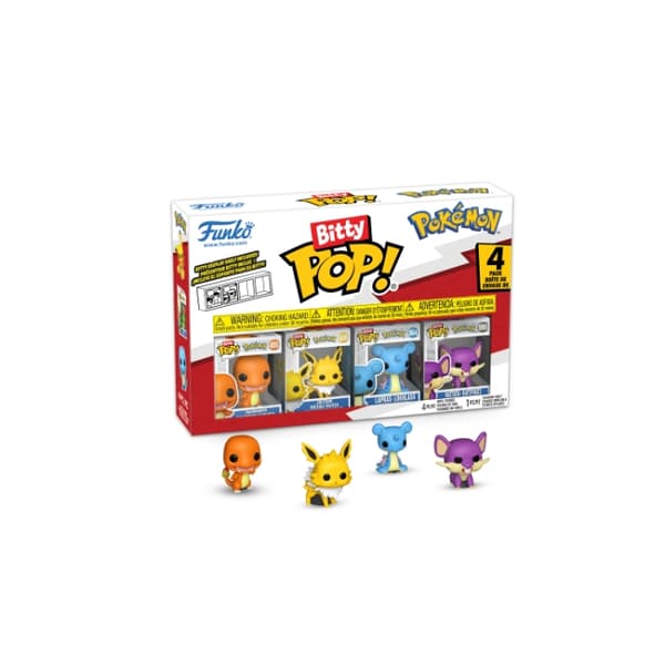Funko Bitty POP! Pokemon 4 kpl Charmander