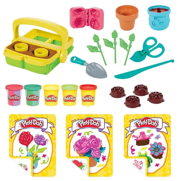 Play-Doh Legesæt med blomstrende planter