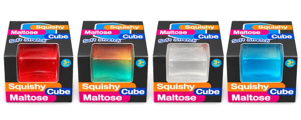 Squishy Maltose Cube Iskub Soft Stretch