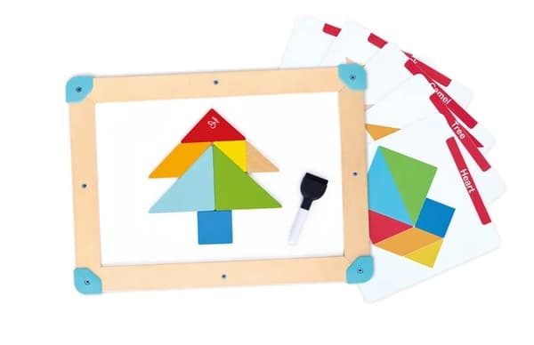 Hape Space Maze & Tangram Board